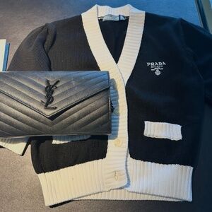 Prada Cardigan Sweater NEW with Prada Gift Box. Size 36/Small